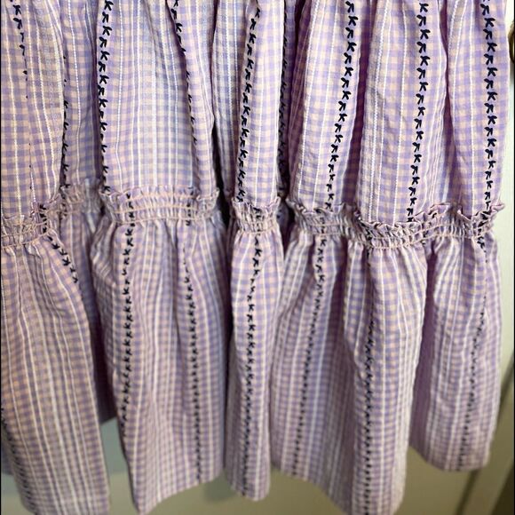 Caara Daphne smocked tiered dress.Size S - Picture 9 of 13